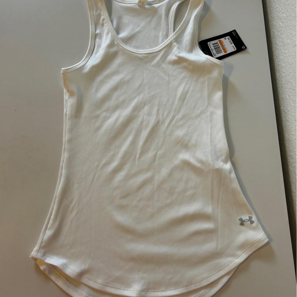 White Under Armour Tank Top
